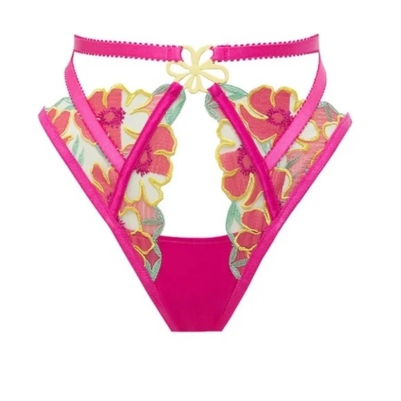 New! For Love and Lemons Lucy High Waist Cheeky Panty 31264 - Picture 5 of 14